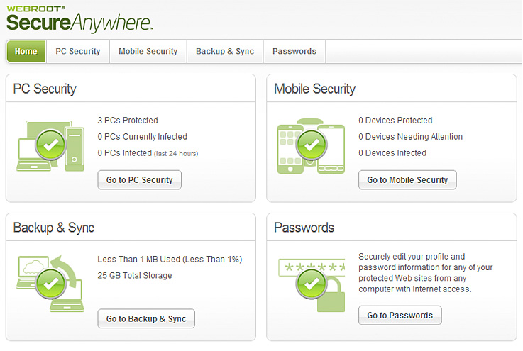 webroot create your new my account