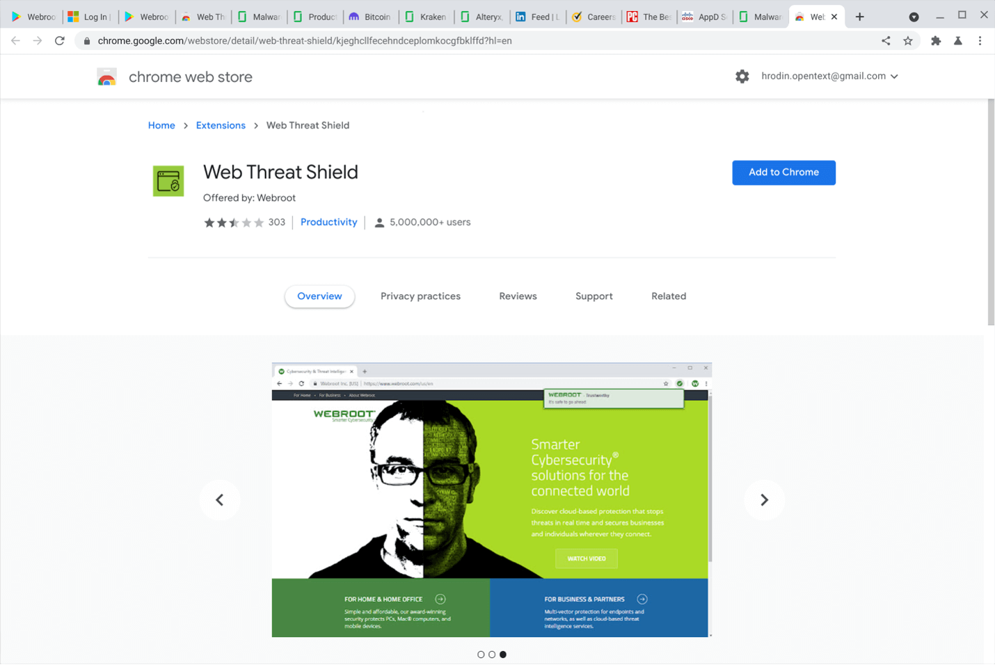 webroot for chromebook